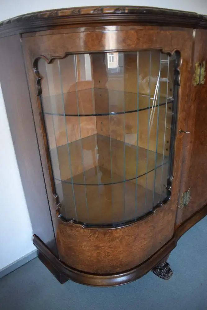 Außergewöhnliches Buffet, Nussbaum Wurzelholz, tolles Möbel! Passende Anrichte! 8