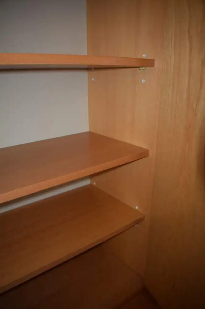 Vintage Hellerau Schrankwand, 3 Segment, Vitrine, Schrank und Bar TOP 5