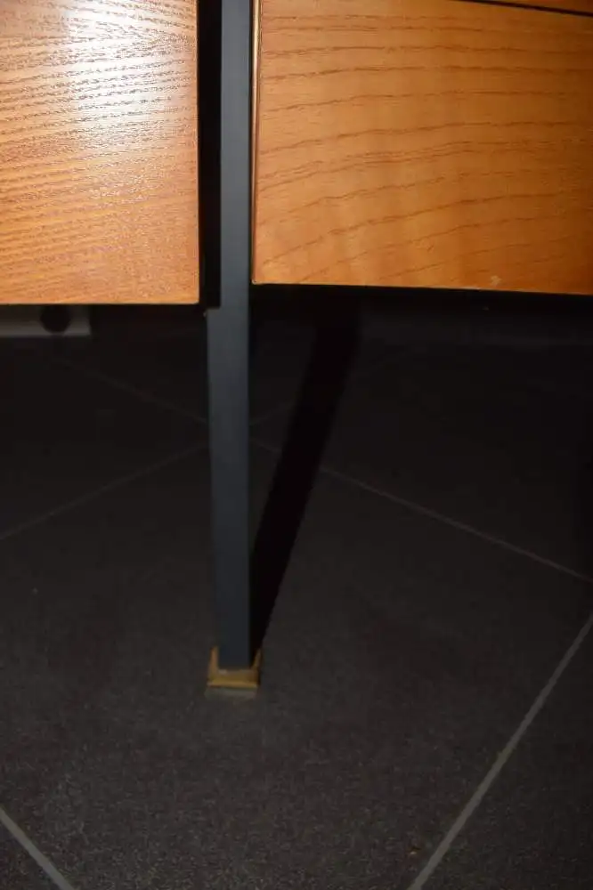 Vintage Hellerau Schrankwand, 3 Segment, Vitrine, Schrank und Bar TOP 8