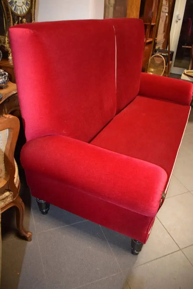 Wunderschönes Gründerzeit, Sofa, komplett neu gepolstert und bezogen! 1