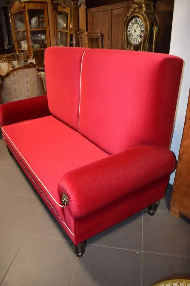 Wunderschönes Gründerzeit, Sofa, komplett neu gepolstert und bezogen! 2