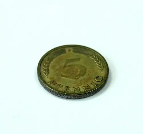 5 Pfennig Münze 1949 - J - Bank Deutscher Länder - Sammlerstück