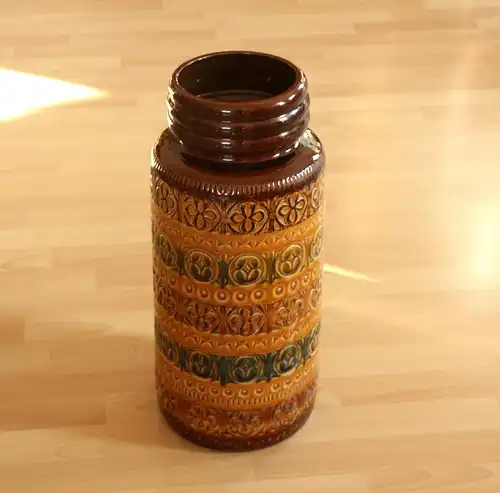 Mid Century Scheurich Keramik Bodenvase 289-47, Vintage aus den 1960ern
