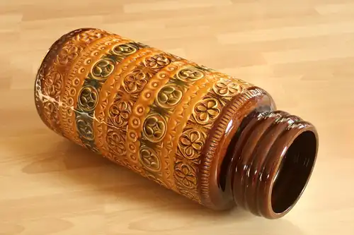 Mid Century Scheurich Keramik Bodenvase 289-47, Vintage aus den 1960ern