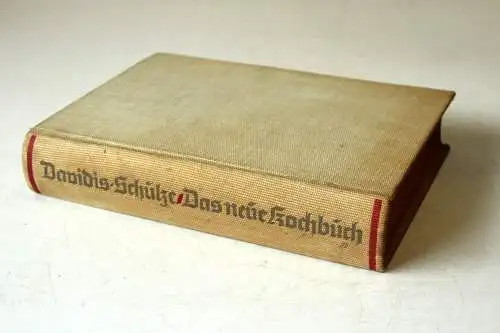 1951 Das neue Kochbuch für die Deutsche Küche v. Davidis-Schulze - seltenes dtsch. Kochbuch - Vintage