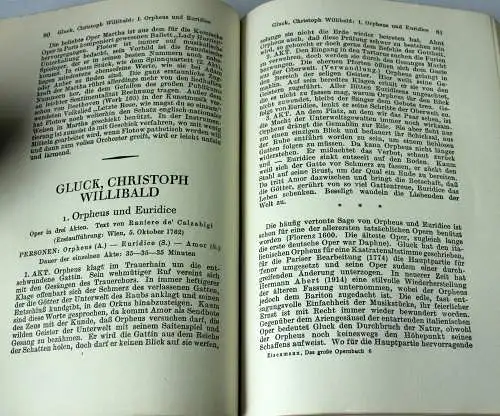 Eisenmann Alexander: Das große Opernbuch. 
