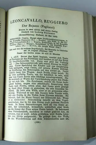 Eisenmann Alexander: Das große Opernbuch. 