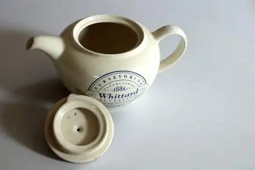 Seltene englische Teekanne aus Keramik - Whittard of Chelsea - Vintage aus den 80ern