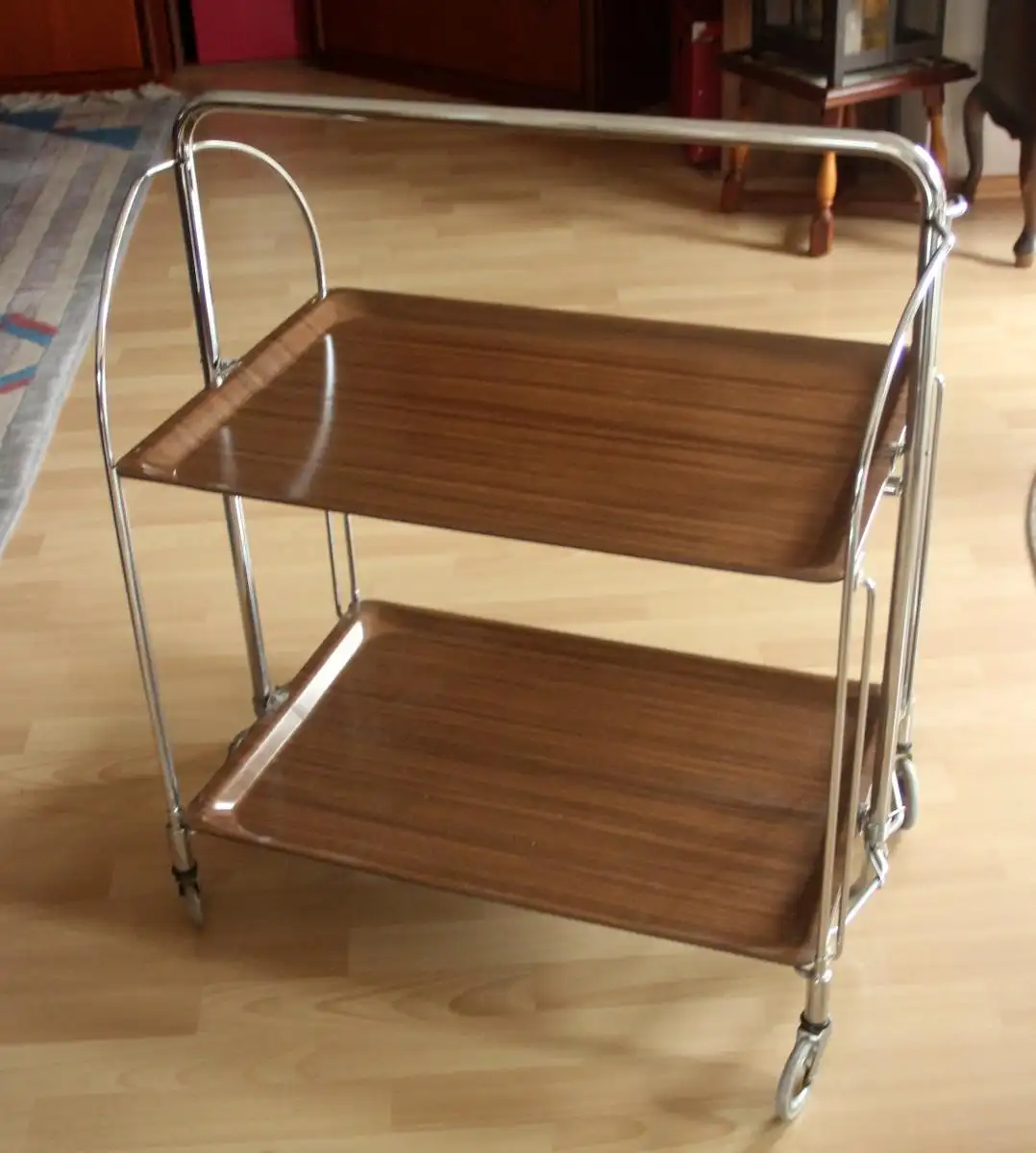 Teewagen - Servierwagen aus den 1970ern - Vintage - Dinett 2