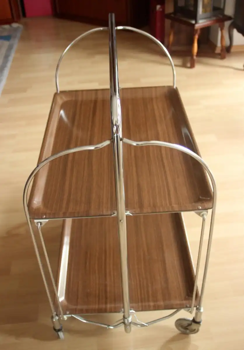 Teewagen - Servierwagen aus den 1970ern - Vintage - Dinett 8