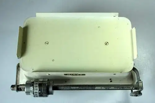 Seltene Küchenwaage 10 kg aus den 1950ern - Original MIKRO Döft - Metall - voll funktionsfähig - toll zur Küchendeko oder für die Retro-Küche