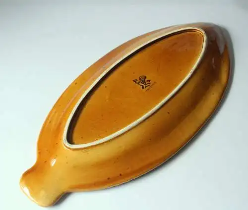 Große Fischplatte Gallo "Neptuno" - Keramik - Servierplatte - Vintage