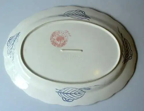Seltene große Servierplatte/Anbietplatte/Servierteller Keramik - made in Japan - MZ China - gemarkt - Vintage 