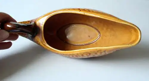 Sauciere Gallo Design Neptuno - gut geeignet für Fischsauce, Dipps und Meeresfrüchte - Keramik - Vintage