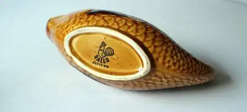 Sauciere Gallo Design Neptuno - gut geeignet für Fischsauce, Dipps und Meeresfrüchte - Keramik - Vintage