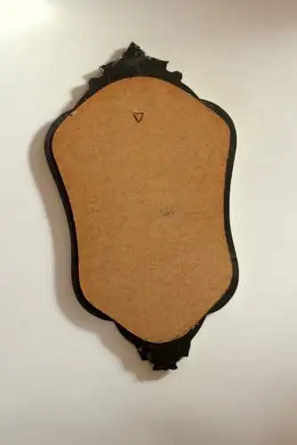 Florentiner Wandspiegel Garderobenspiegel creme/weiß-beige mit goldfarbenen Akzenten 