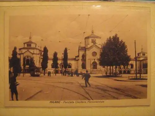 [Ansichtskarte] Milano Facciata Cimitera Monumentale. 
