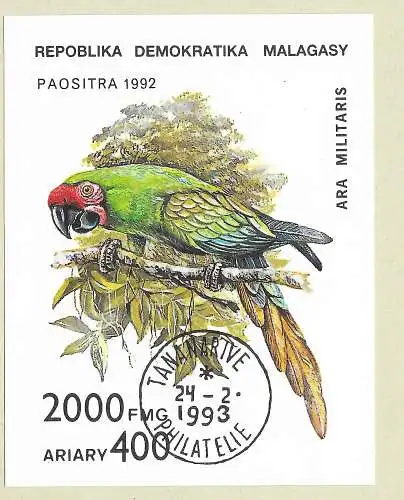 Madagaskar 1993 Nr Block 209 Gestempelt (Posten)