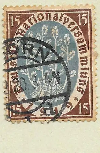 Deutsches Reich 1919 Nr 108 Falz / Gummimängel / * Gestempelt (Posten)