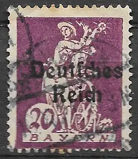 Deutsches Reich 1920 Nr 120 Gestempelt (Posten)