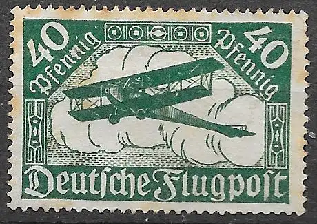 Deutsches Reich 1919 Nr 112 Ohne Gummierung (*) Ungebraucht