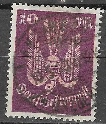 Deutsches Reich 1923 Nr 235 Rundstempel (Datum und/oder Ort klar) Falz / Gummimängel / *