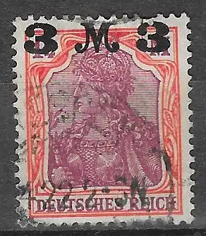 Deutsches Reich 1921 Nr 155 Ohne Gummierung (*) Gestempelt (Posten)