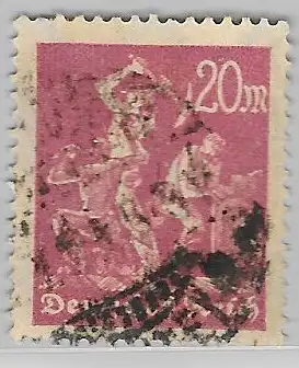 Deutsches Reich 1922 Nr 241 Gestempelt (Posten) Falz / Gummimängel / * Ohne Gummierung (*)