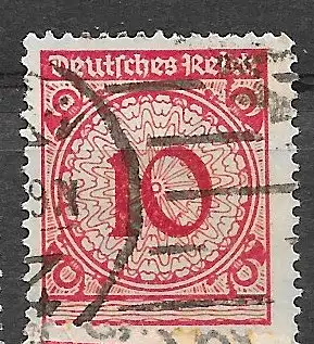 Deutsches Reich 1923 Nr 340 Gebraucht Ohne Gummierung (*)