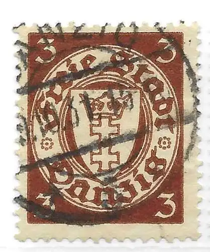 Freie Stadt Danzig 1938 Nr 289 Ohne Gummierung (*) Gestempelt (Posten)