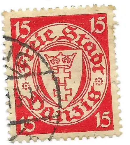 Freie Stadt Danzig 1938 Nr 293 Ohne Gummierung (*) Falz / Gummimängel / *