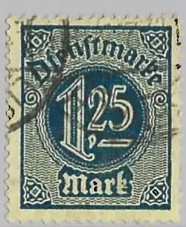 Deutsches Reich 1920 Nr 31 Gestempelt (Posten) Falz / Gummimängel / *