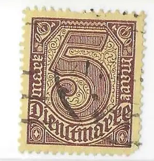 Deutsches Reich Dienstmarken 1920 Nr 33 Gestempelt (Posten)