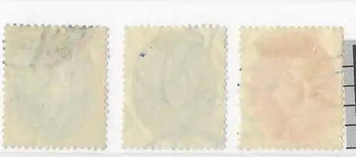 Deutsches Reich 1927 Nr 127 123 129 Gestempelt (Posten) Ohne Gummierung (*)