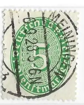 Deutsches Reich Dienstmarken 1927 Nr 115 Ohne Gummierung (*)