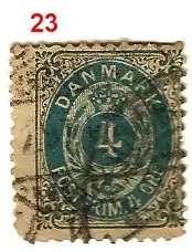 Dänemark 1902 Nr 23a Ohne Gummierung (*)