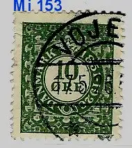 Dänemark 1926 Nr 153 154 Ohne Gummierung (*) Gestempelt (Posten)