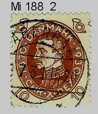 Dänemark 1930 Nr 188 Ohne Gummierung (*) Rundstempel (Datum und/oder Ort klar)