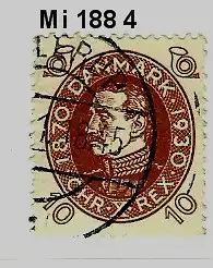 Dänemark 1930 Nr 188 Ohne Gummierung (*) Rundstempel (Datum und/oder Ort klar)