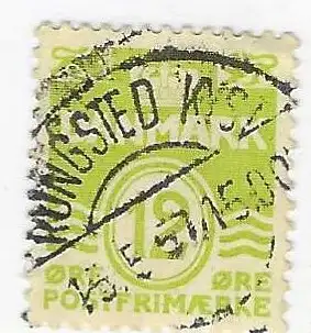Dänemark 1952 Nr 332x Ohne Gummierung (*) Rundstempel (Datum und/oder Ort klar)