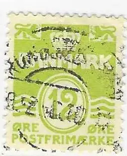 Dänemark 1952 Nr 332x Ohne Gummierung (*) Rundstempel (Datum und/oder Ort klar)