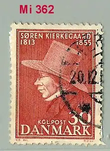 Dänemark 1955 Nr 362 Ohne Gummierung (*)