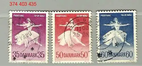 Dänemark 1959 Nr 374 403 435 Ohne Gummierung (*)