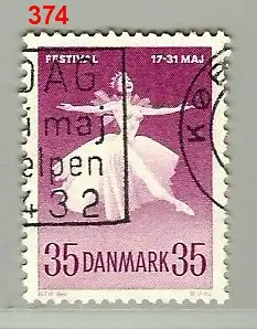 Dänemark 1959 Nr 374 Ohne Gummierung (*)