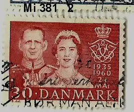 Dänemark 1960 Nr 381 Ohne Gummierung (*)