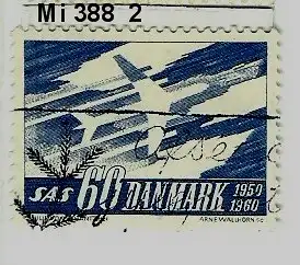 Dänemark 1961 Nr 388x Ohne Gummierung (*)