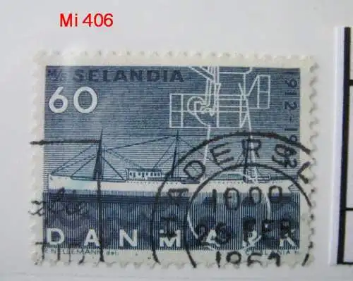 Dänemark 1962 Nr 406 Ohne Gummierung (*)