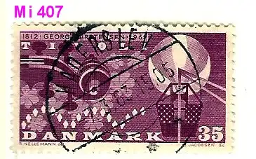 Dänemark 1962 Nr 407 Ohne Gummierung (*)