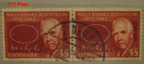 Dänemark 1963 Nr 417 Ohne Gummierung (*)