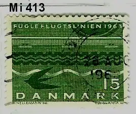 Dänemark 1963 Nr 413x Ohne Gummierung (*)